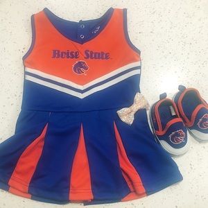 Infant Boise State outfit